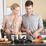 couple cooking