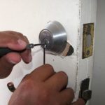 unlock door