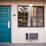 house with door