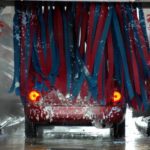 cleaning car
